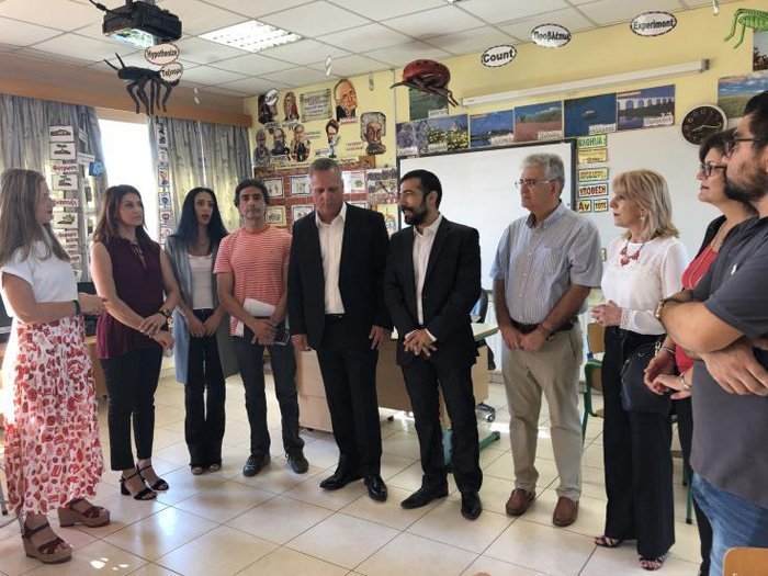 Χαμπιαούρης: Ολα έτοιμα να ξεκινήσει με τον καλύτερο τρόπο η σχολική χρονιά στη Δημοτική